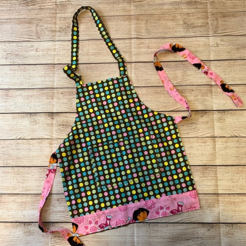 Dora the Explorer Reversible Apron Nick Jr. Kids - Picture 5 of 5